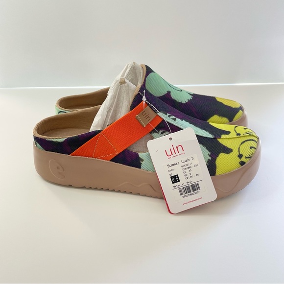 8.5 NWT Summer Lush III Fuerteventura Women Mule Thickened Midsole - Picture 9 of 14
